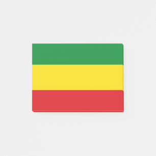 Post-it® Drapeau rastafari éthiopien Rasta