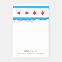 Drapeau traditionnel de Chicago