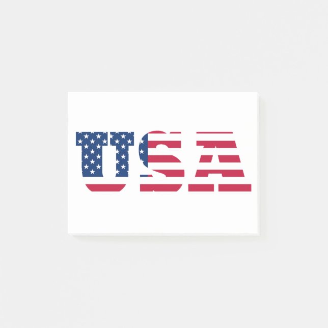 Post-it® Drapeau USA Patriotique (Devant)