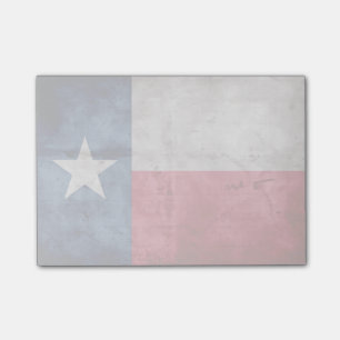 Post-it® Drapeau vintage patiné d'état du Texas