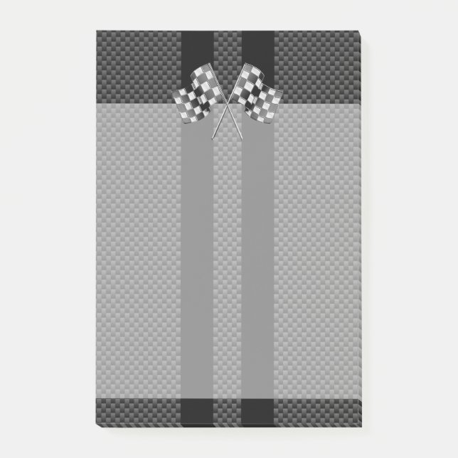 Post-it® Drapeaux de course sur bandes de fibre de carbone  (Devant)