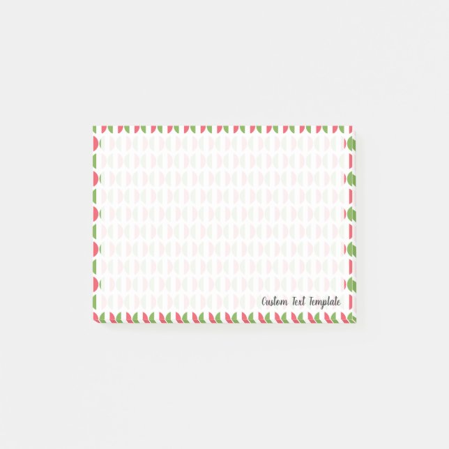 Post-it® Drapeaux ronds d'Italie (Devant)