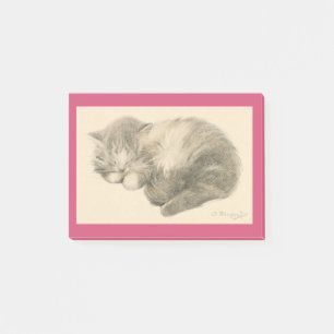 Post-it® Dreaming Kitty