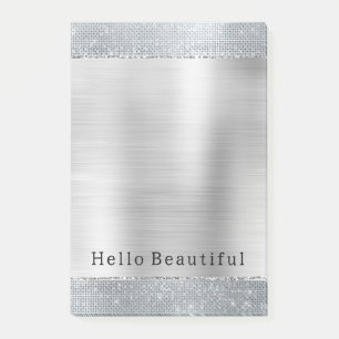 Post-it® Dreamy Glitzy Silver Sparkle