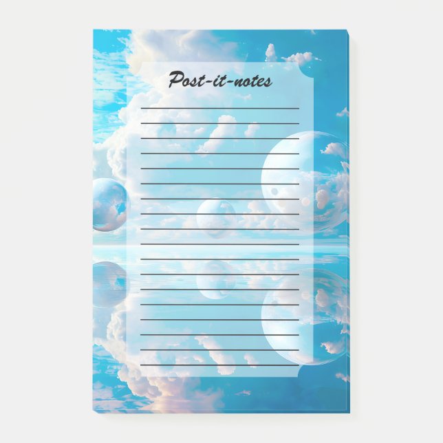 Post-it® Dreamy Sky Surreal Nature Landscape (Devant)