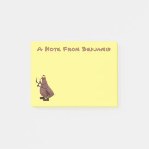 Post-it® Drôle affamé pulette affamée dessin animé