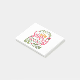 Post-it® Drôle Classy Sassy Et Un Peu Mauvais Assy Sassy Fr