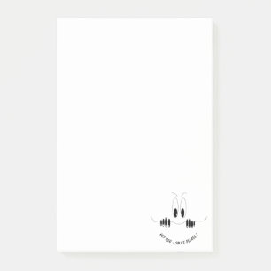 Post-it® Drôle Curiosity Yeux Sourire
