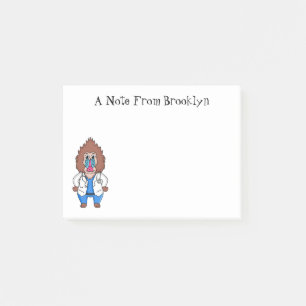 Post-it® Drôle manuel dessin d'un médecin