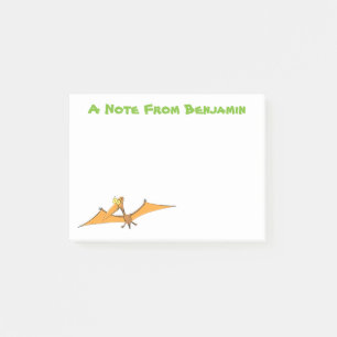 Post-it® Drôle mignon dessin animé de pterodactyle volant o