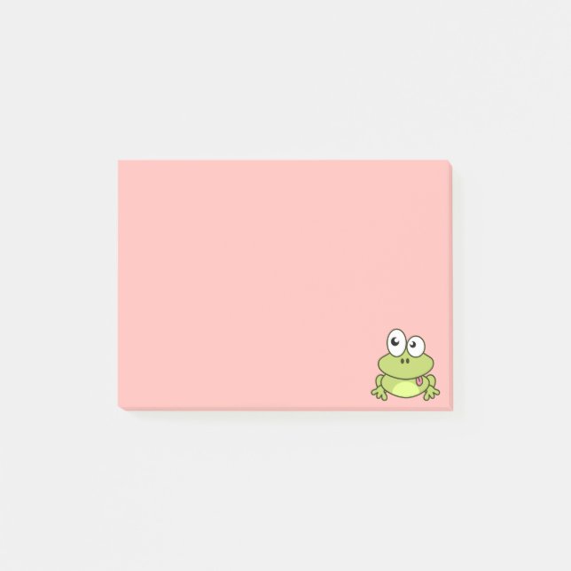 Post-it® Drôle mignon grenouille enfants dessin animé (Devant)