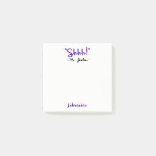 Post-it® Drôle personnalisé Shhh ! Citation de