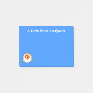 Post-it® Drôle poisson poivron porc-épic caricature poisson