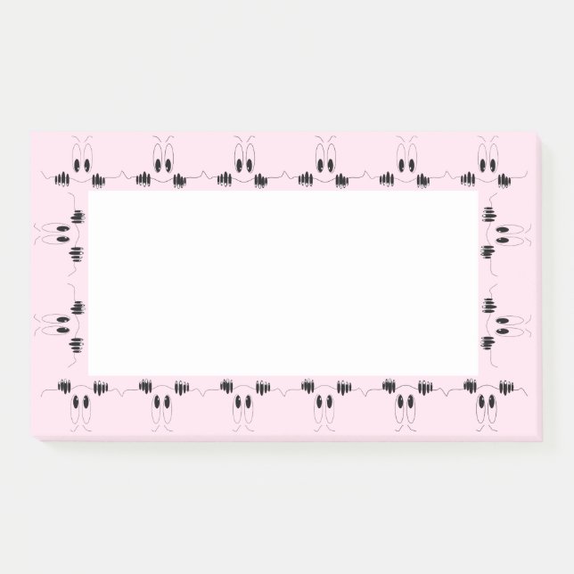 Post-it® Drôle Yeux Curiosity (Devant)