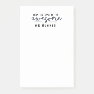 Post-it® Du bureau de la marine intelligente de cadeau de
