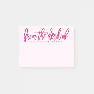 Post-it® Du Bureau De Personnalisé