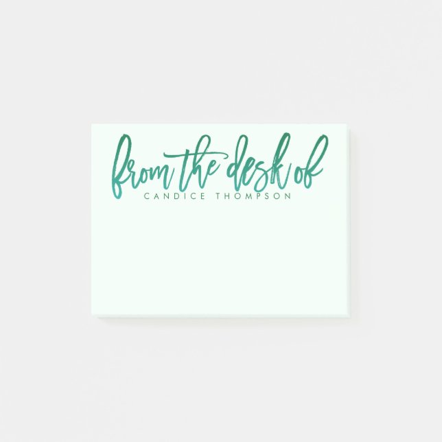 Post-it® Du Bureau De Personnalisé (Devant)