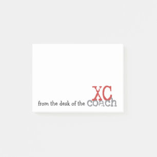 Post-it® Du bureau du coach de cross-country XC
