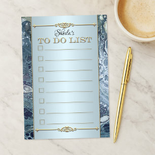 Post-it® Dusty Blue Elegant To Do List Post It Notes