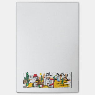 Post-it® E et B "Elvis ont aimé la musique mais lui. Notes