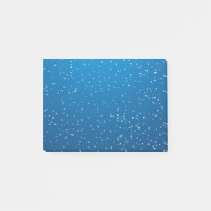 Post-it® Eau Bleue Profonde Et Petites Bulles