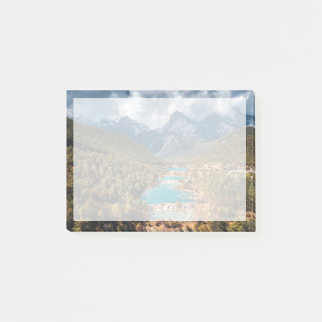 Post-it® Eau | Blue Moon Lake, Chine (Devant)