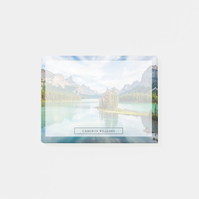 Post-it® Eau | Lac Maligne, Parc national Jasper, Canada (Devant)