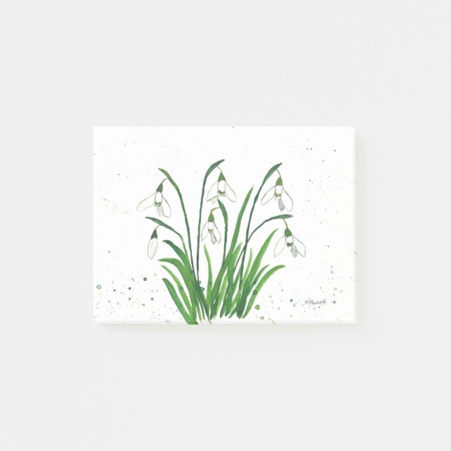 Post-it® Eaux de fleurs blanches (Devant)