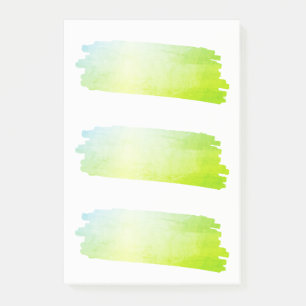Post-it® Échantillons d'aquarelle de brosse de liste de