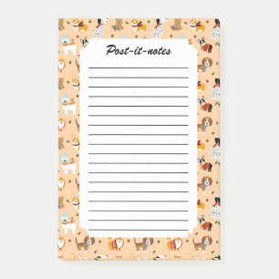 Post-it® Écharpes festives d'hiver pour chiots