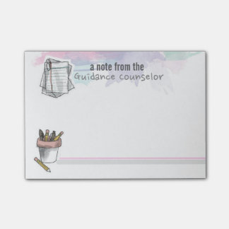 Post-it® Éclaboussure de note de conseiller de conseils