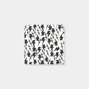 Post-it® Éclair noir et blanc classique Retour à l'école
