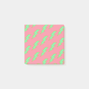 Post-it® Éclair rose et vert Vibrant Retour à l'école