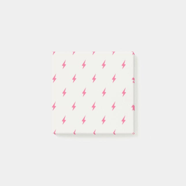 Post-it® Éclair rose Stylish Papeterie de rentrée scolaire (Devant)
