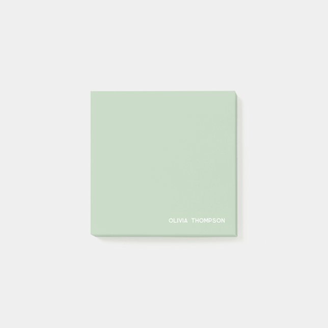 Post-it® Ecole verte pour filles personnalisée (Devant)