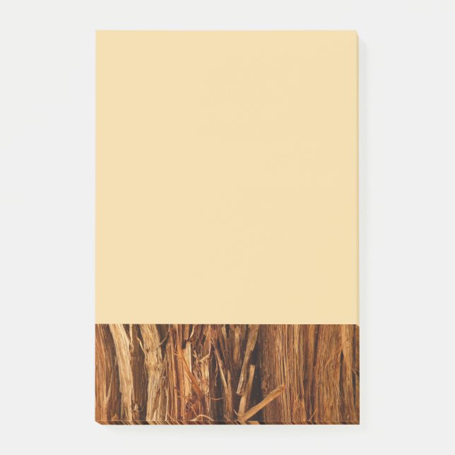 Post-it® Écorce de bois texturée de cèdre (Devant)