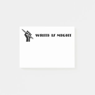 Post-it® Écrire est une force