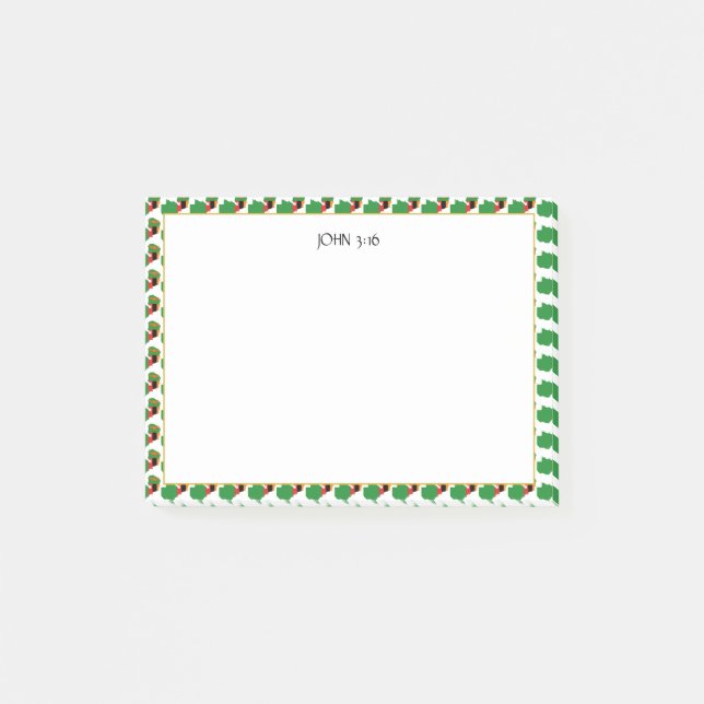 Post-it® Écriture chrétienne de ZAMBIE (Devant)