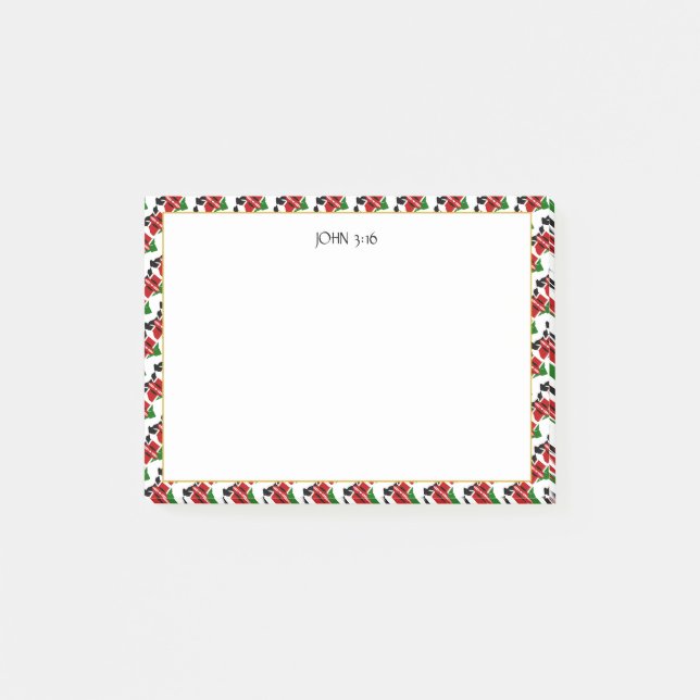 Post-it® Écriture chrétienne du KENYA (Devant)