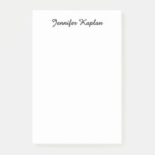 Post-it® Écriture manuscrite minimaliste classique professi