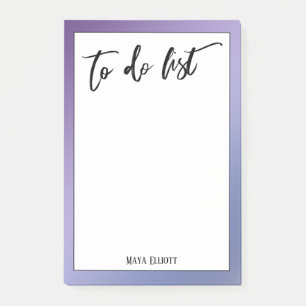 Post-it® Écriture manuscrite pour faire la liste des ombre
