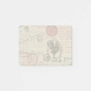 Post-it® Écriture vintage de français Paris Typographie de 