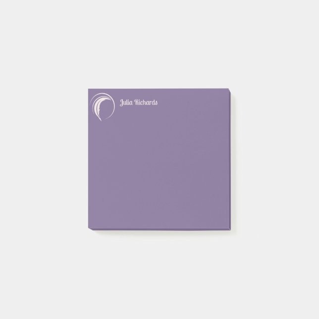 Post-it® Écrivain Purple Macaron (Devant)