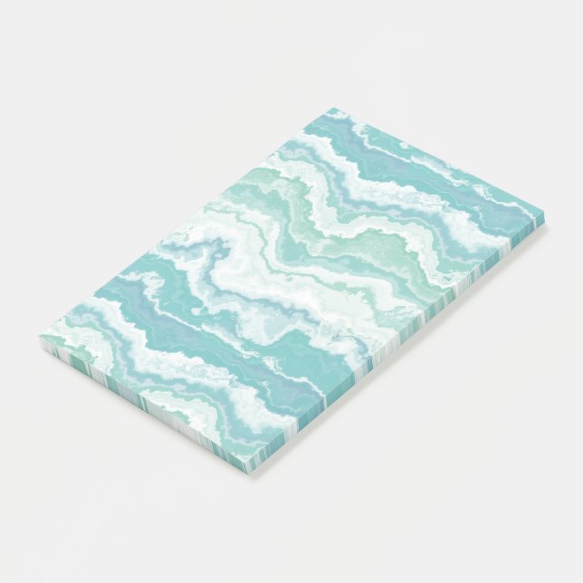 Post-it® écume de mer marbrée : (Incliné)