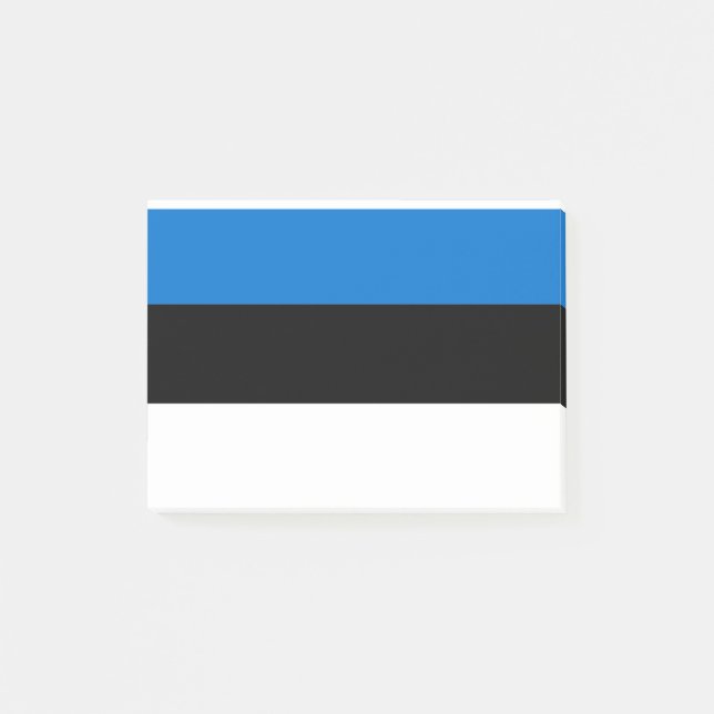 Post-it® Eesti Vabariik - Drapeau Estonie (Devant)