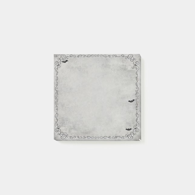 Post-it® Éffrayant noir et blanc (Devant)