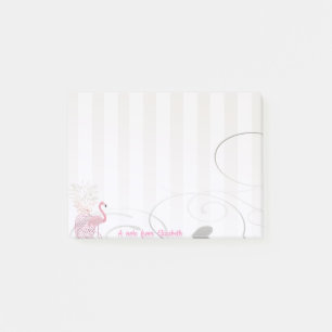 Post-it® Élégant Chic  Féminin Stylé ,Flamant , Ananas