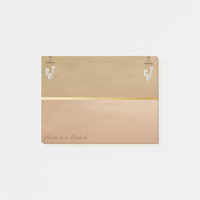 Post-it® Élégant Chic Wind Chimes - Personnalisé (Devant)