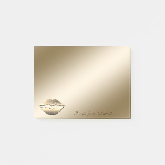 Post-it® Élégant et Stylé, Féminin, Lèvres (Devant)