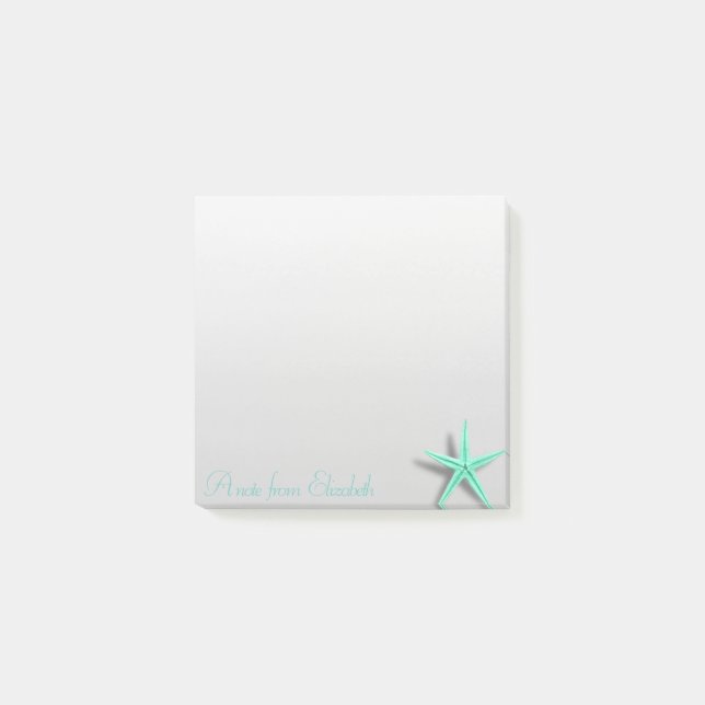 Post-it® Élégant Féminin Coquin, Étoile de mer (Devant)